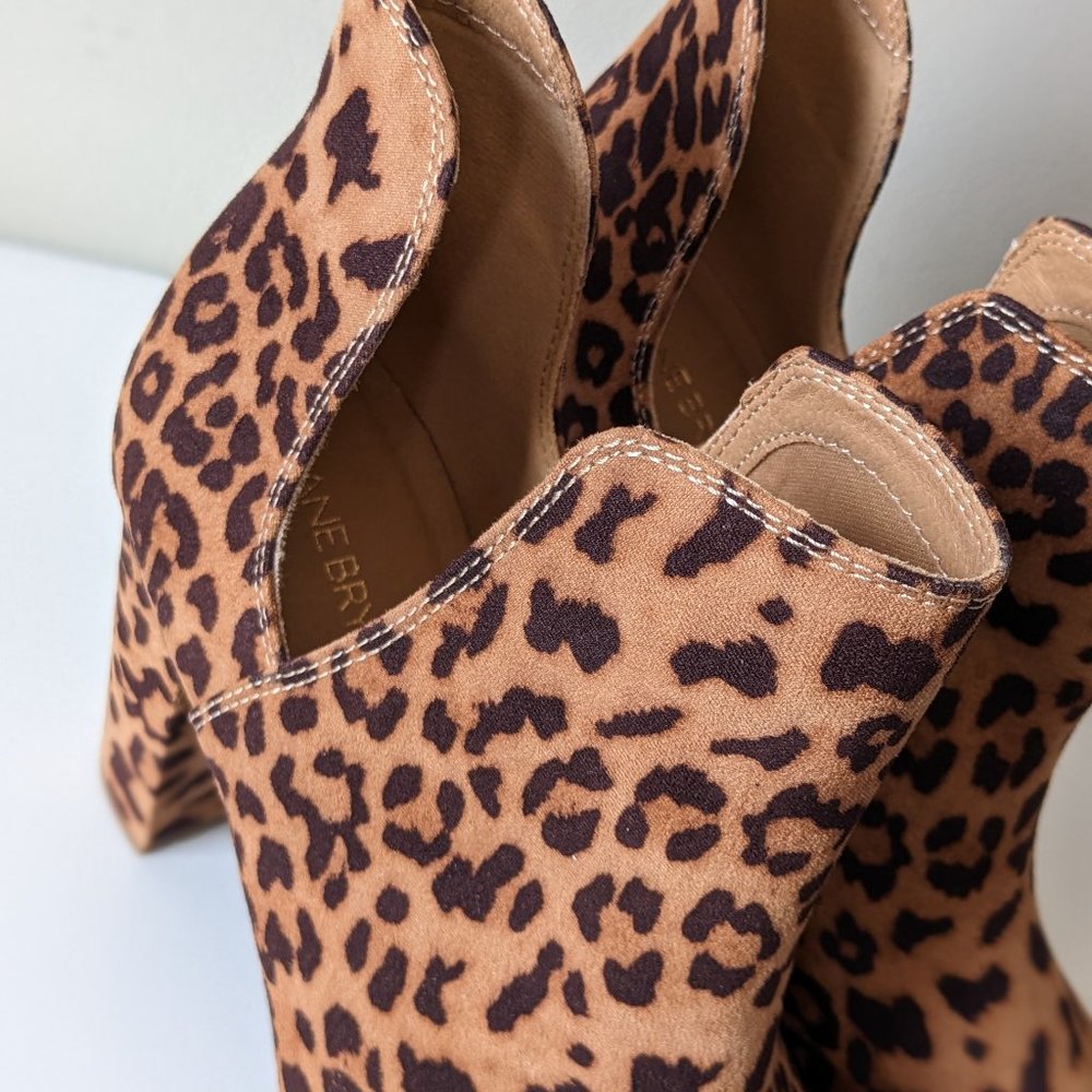 Lane Bryant Dream Cloud Cutout High Heel Bootie - Leopard - 11W - Picture 14 of 15